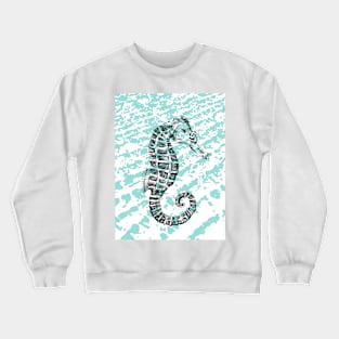 seahorse print Crewneck Sweatshirt